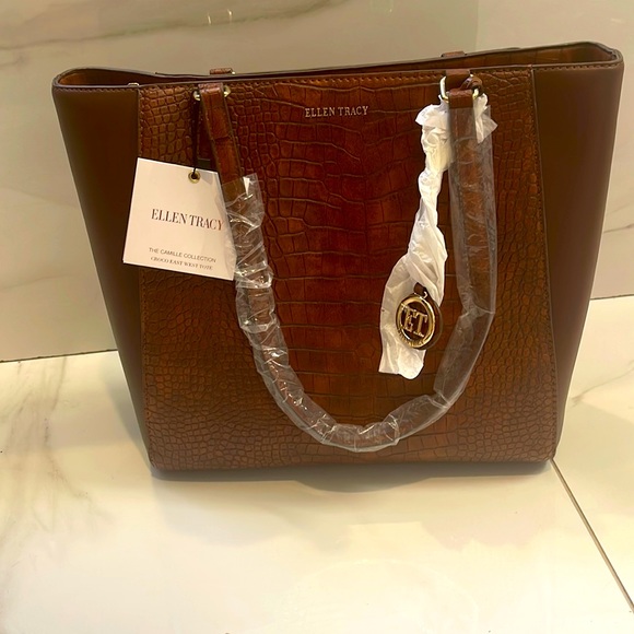 Ellen Tracy tote - Picture 1 of 9